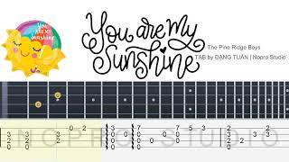 [Fingerstyle Ukulele TAB] You Are My Sunshine